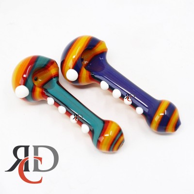 GLASS PIPE WITH SPINES GP6082 1CT